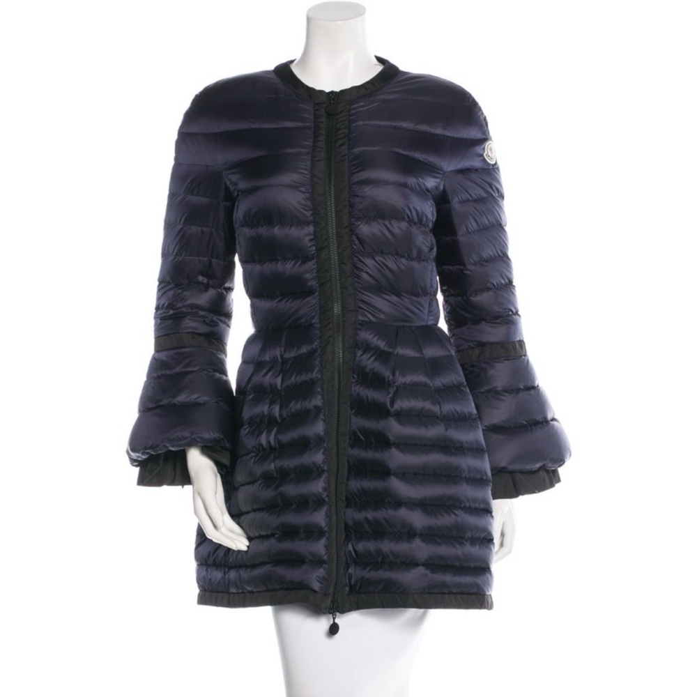 Moncler Couperin Guibbotto Midnight Blue Puffer Jacket Size 1 xs/s